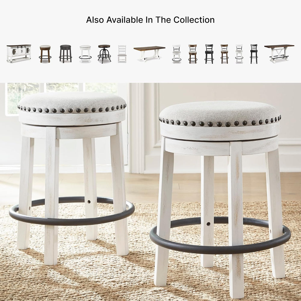 Signature Design by Ashley Valebeck 24 Inch Counter Height Stool