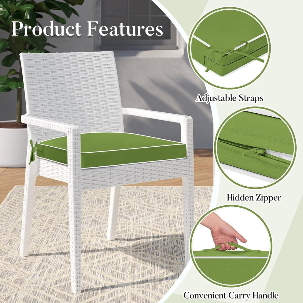 Basic Beyond Outdoor Cushions for Patio Furniture: Waterproof & UV Resist...