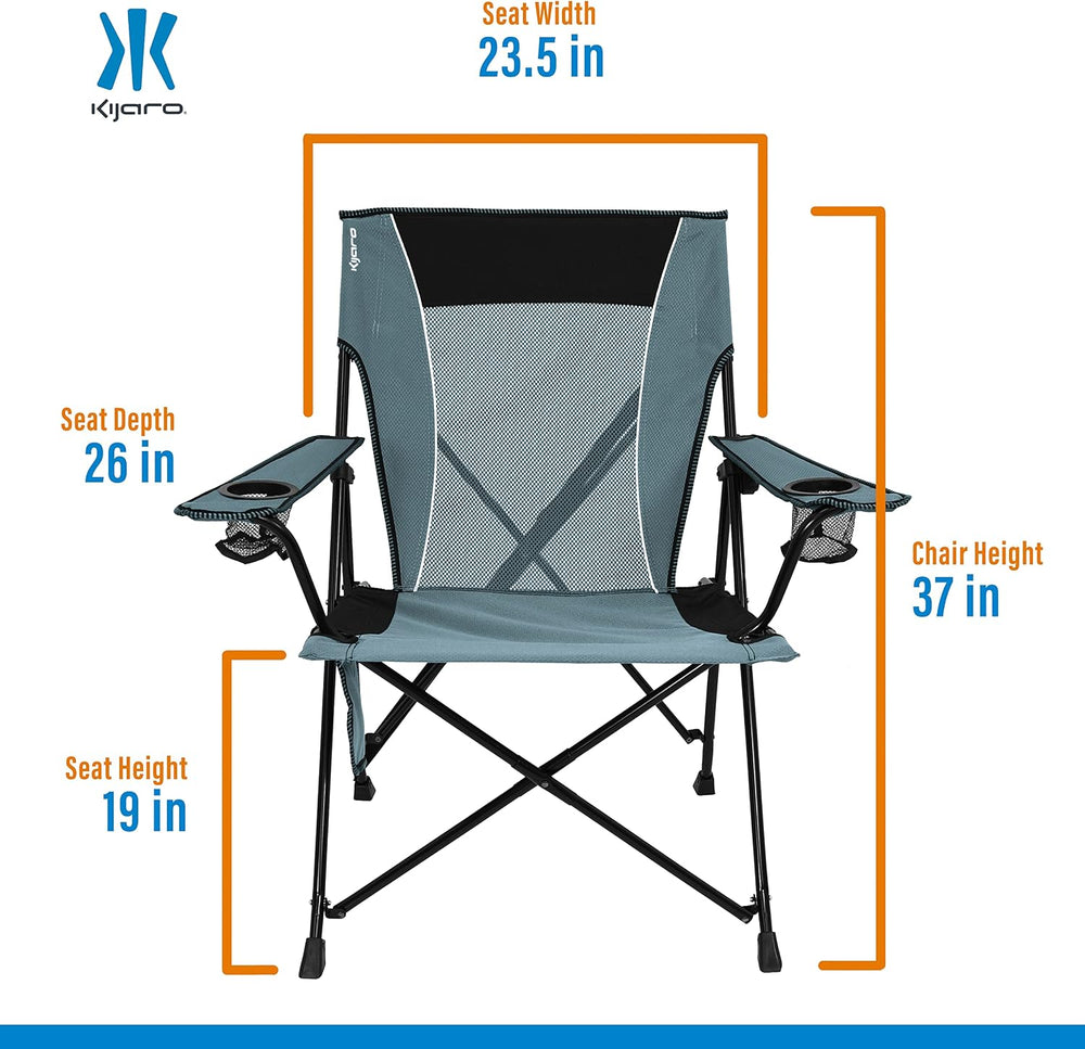 Kijaro Portable Camping Chairs - Enjoy the Outdoors with a Versatile Folding ...