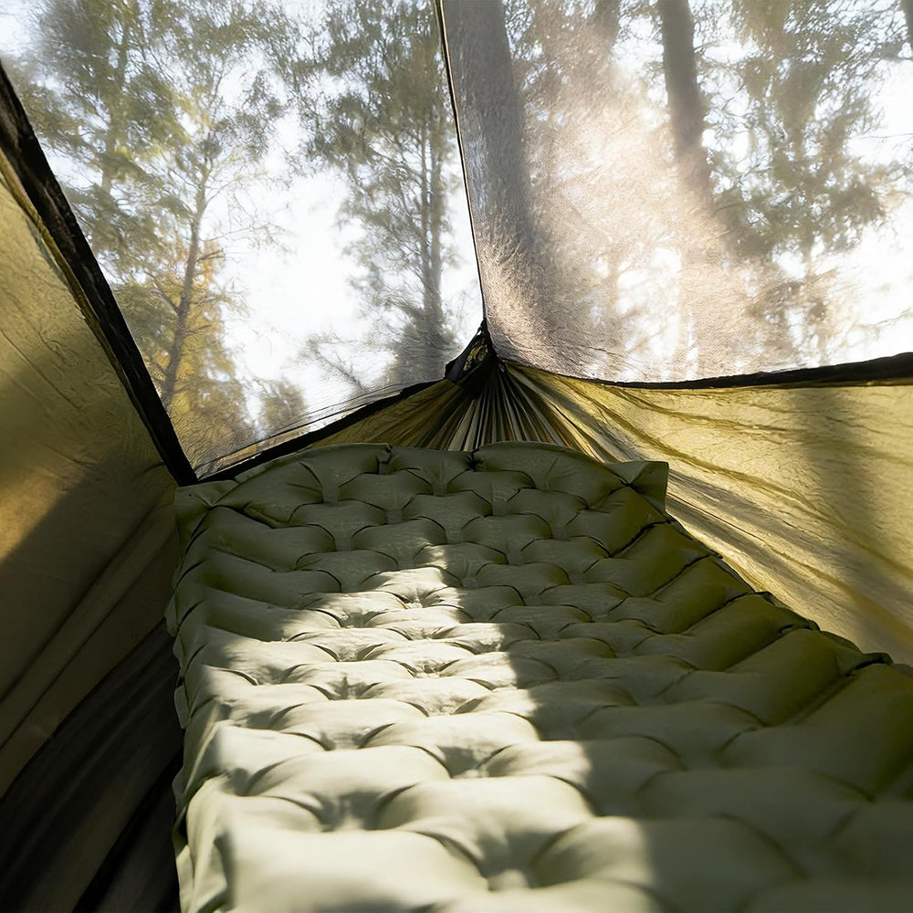 Night Cat Hammock with Mosquito Net: Portable Kit with Sleeping Pad for Solo ...