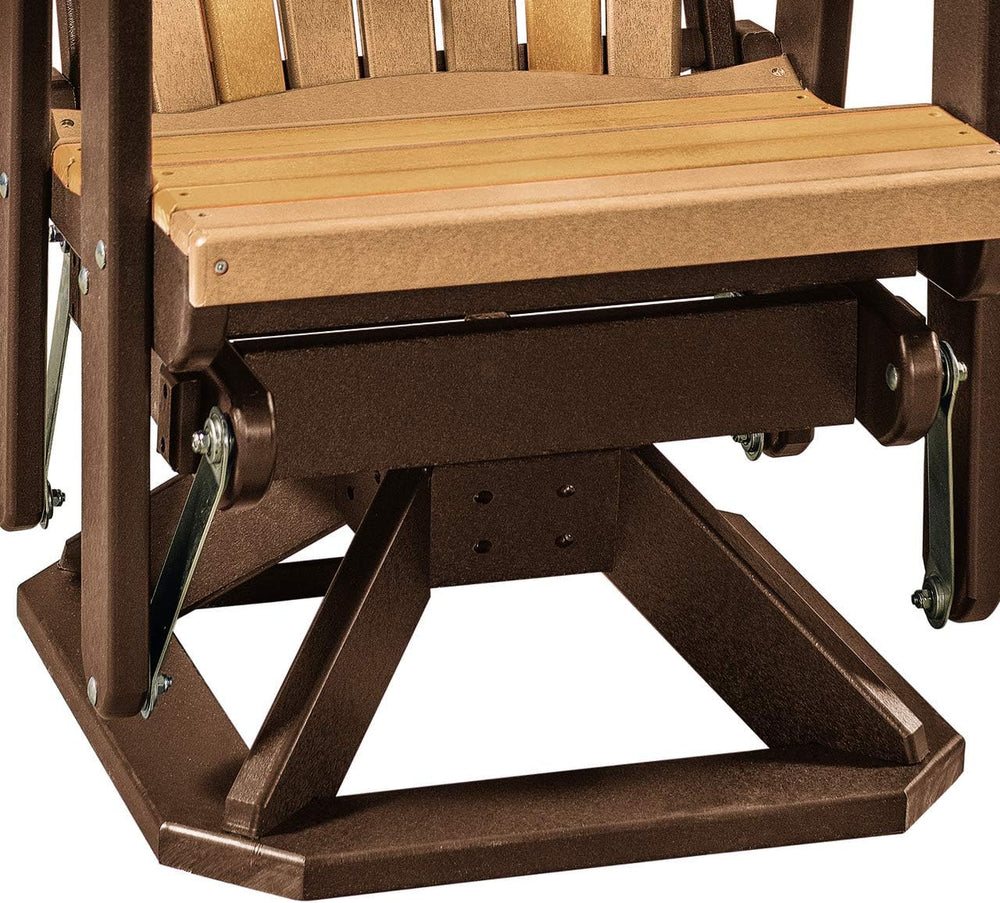 OS Home and Office 510CTB Swivel Glider, One Size, Cedar/Tudor Brown
