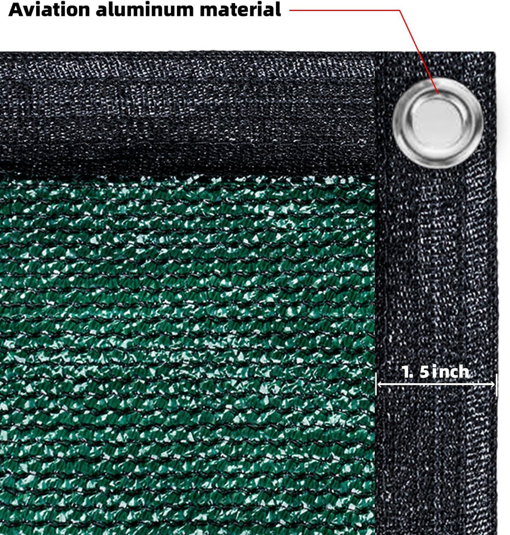 SUNNY GUARD Privacy Screen Fence 4/5/6/8 FT Heavy Duty Dustproof Denoise Fenc...
