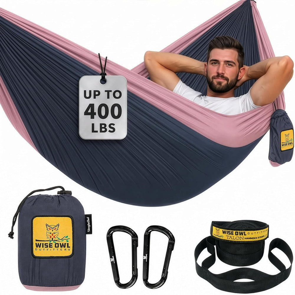 Wise Owl Outfitters Hammock for Camping Single Hammocks Gear for The Outdoors...