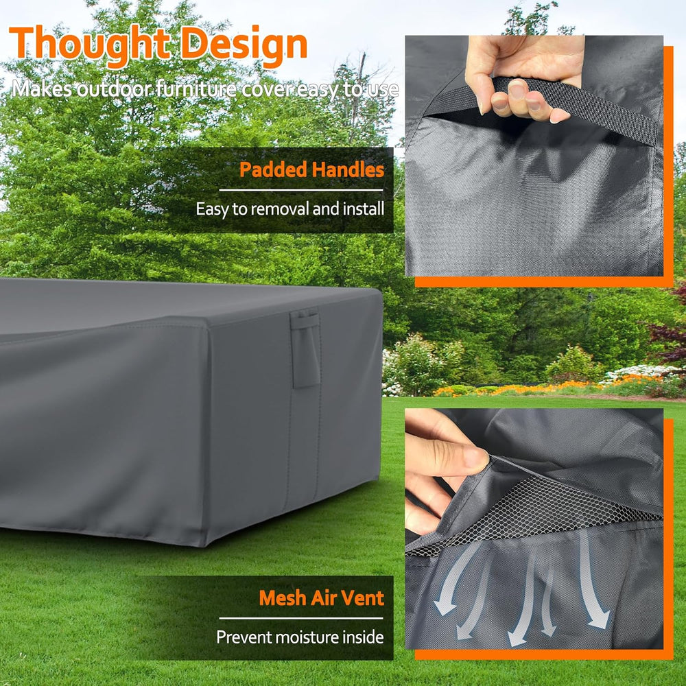 STARTWO Patio Furniture Covers, Waterproof Heavy Duty Outdoor Furniture Cover...