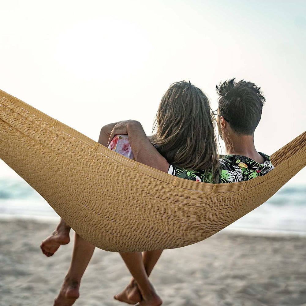 Lazy Daze XL Handwoven Mayan Hammock, 10.5FT Double Camping Hammocks