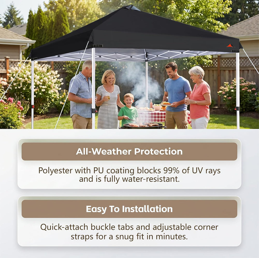 SCOCANOPY Replacement Top with Air Vent for 12x12 Canopy Frame, Canopy Cover ...