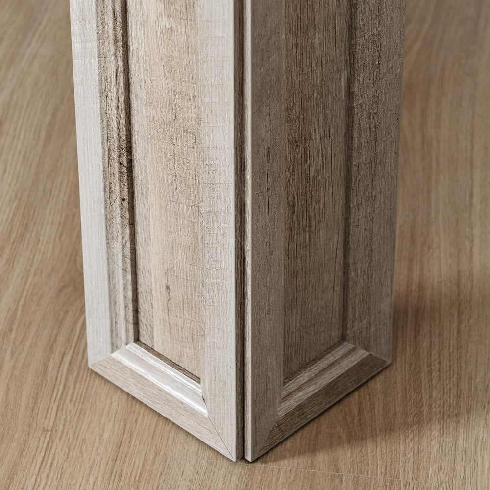 39.4''Square Coffee Tables for Living Room, Large Grey Coffee Table