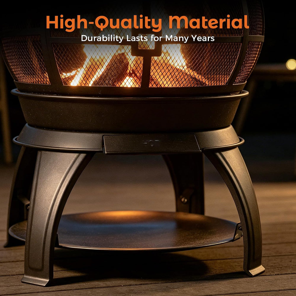 BALI OUTDOORS Chiminea Outdoor Fireplace