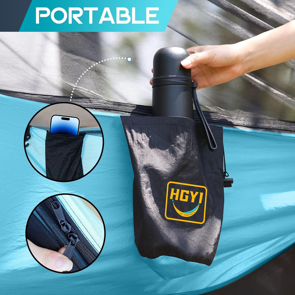 Camping Hammock Mosquito Net,Double & Single Portable Hammocks Hammocks w...