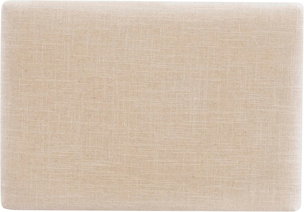 Linon Harper Stool Fabric Top