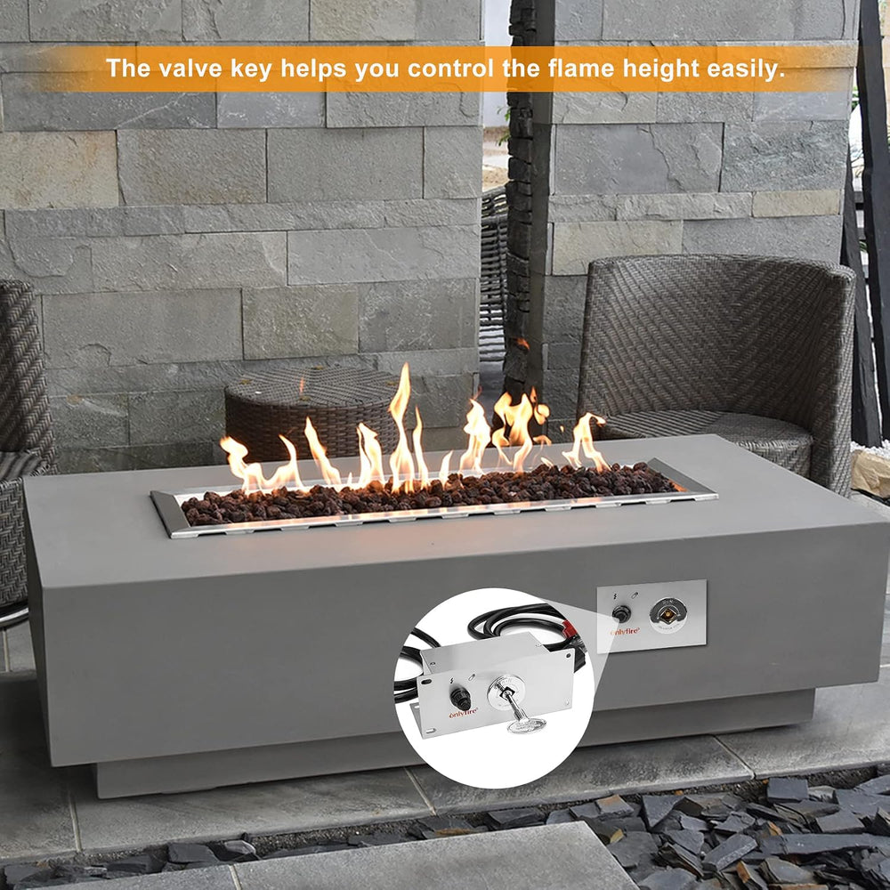 onlyfire All-in-One Propane Gas Fire Pit Ignition System Kit