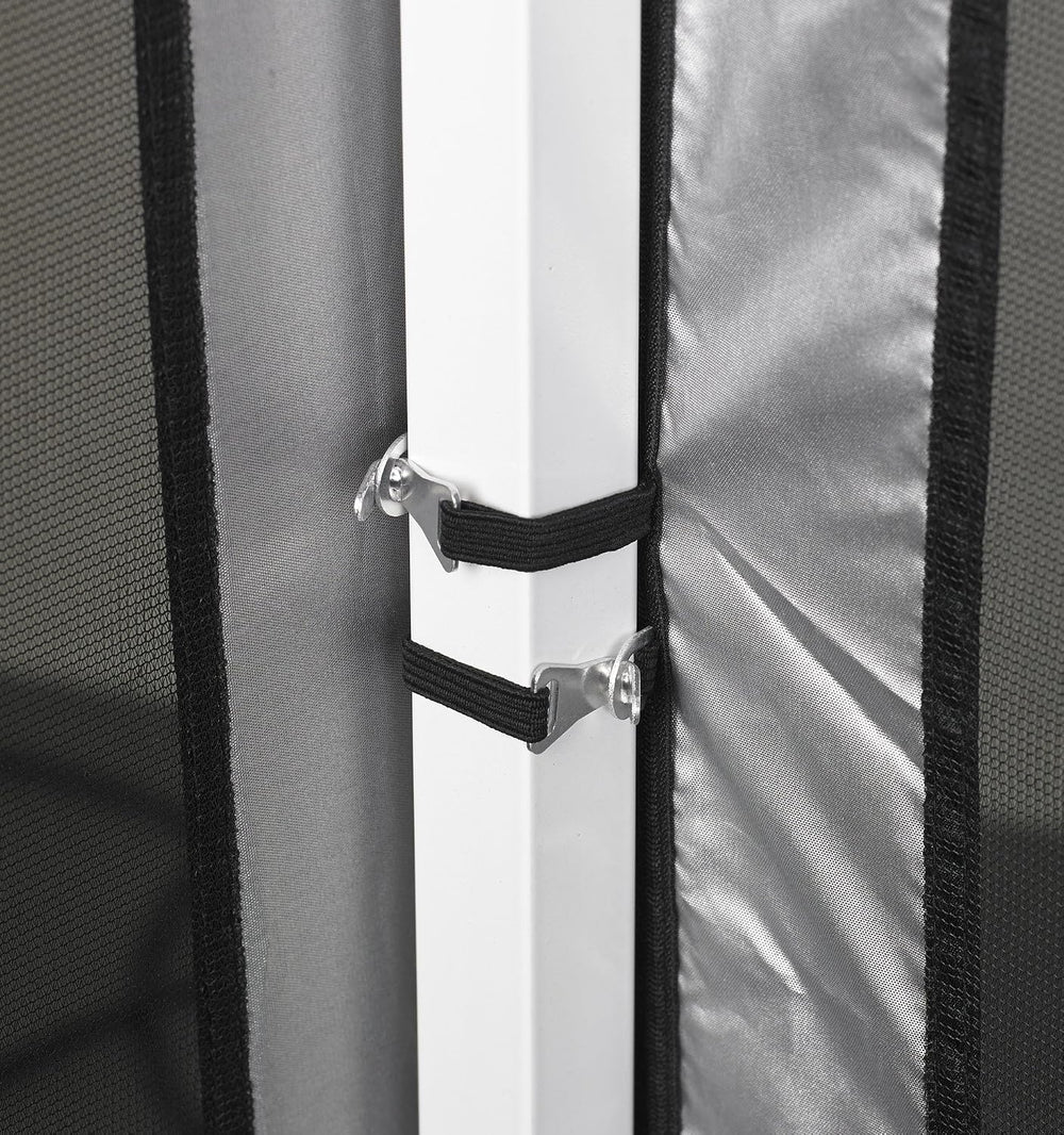 E-Z UP Food Booth Sidewall Kit, Set of 4, Fits 10x10 Straight Leg Canopy Tent...