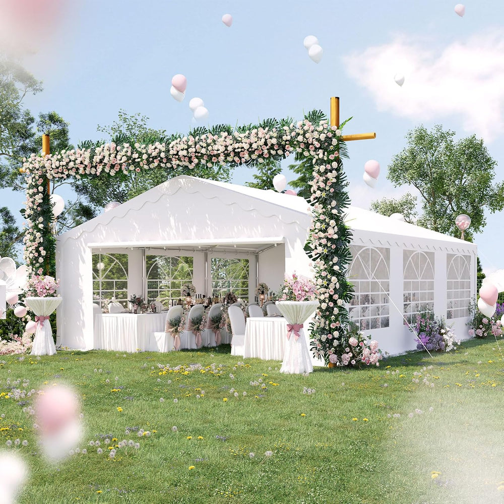 20x20ft Heavy Duty Party Tent with Storage Bags