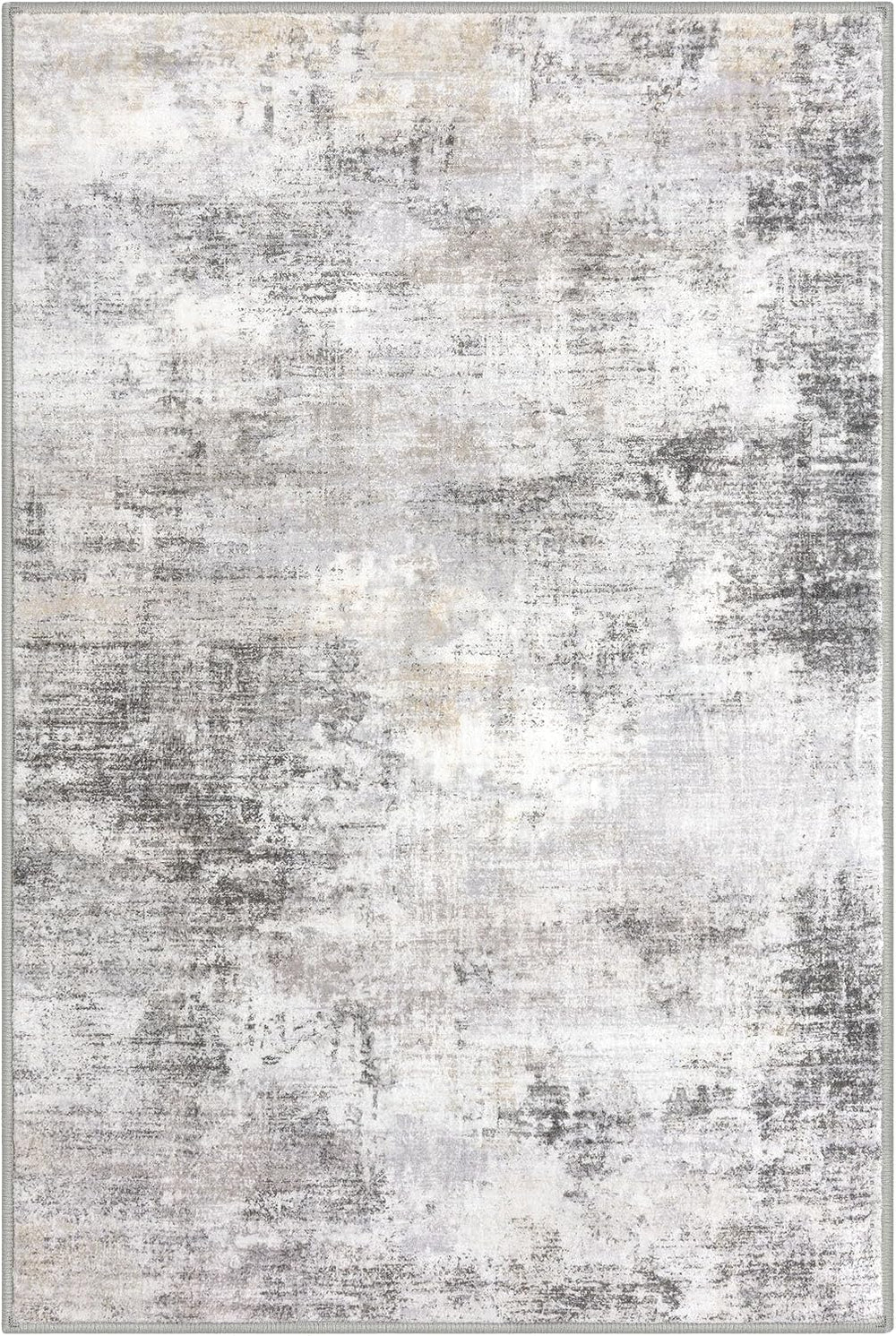 IOHOUZE Abstract Area Rug 3x5 Ft Washable Rugs for Entryway Indoor, Non Slip ...
