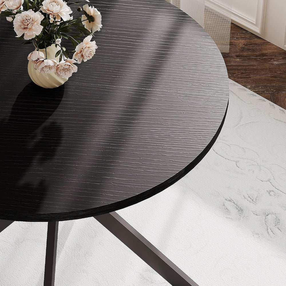 ChooChoo 31.5 Inch Round Dining Table for 2