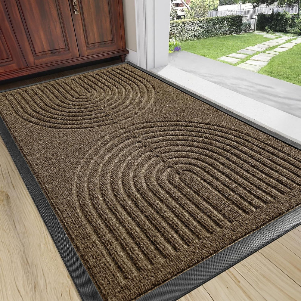RORA Heavy Duty Door Mat Outside Entrance, Indoor Welcome Doormat 24x36