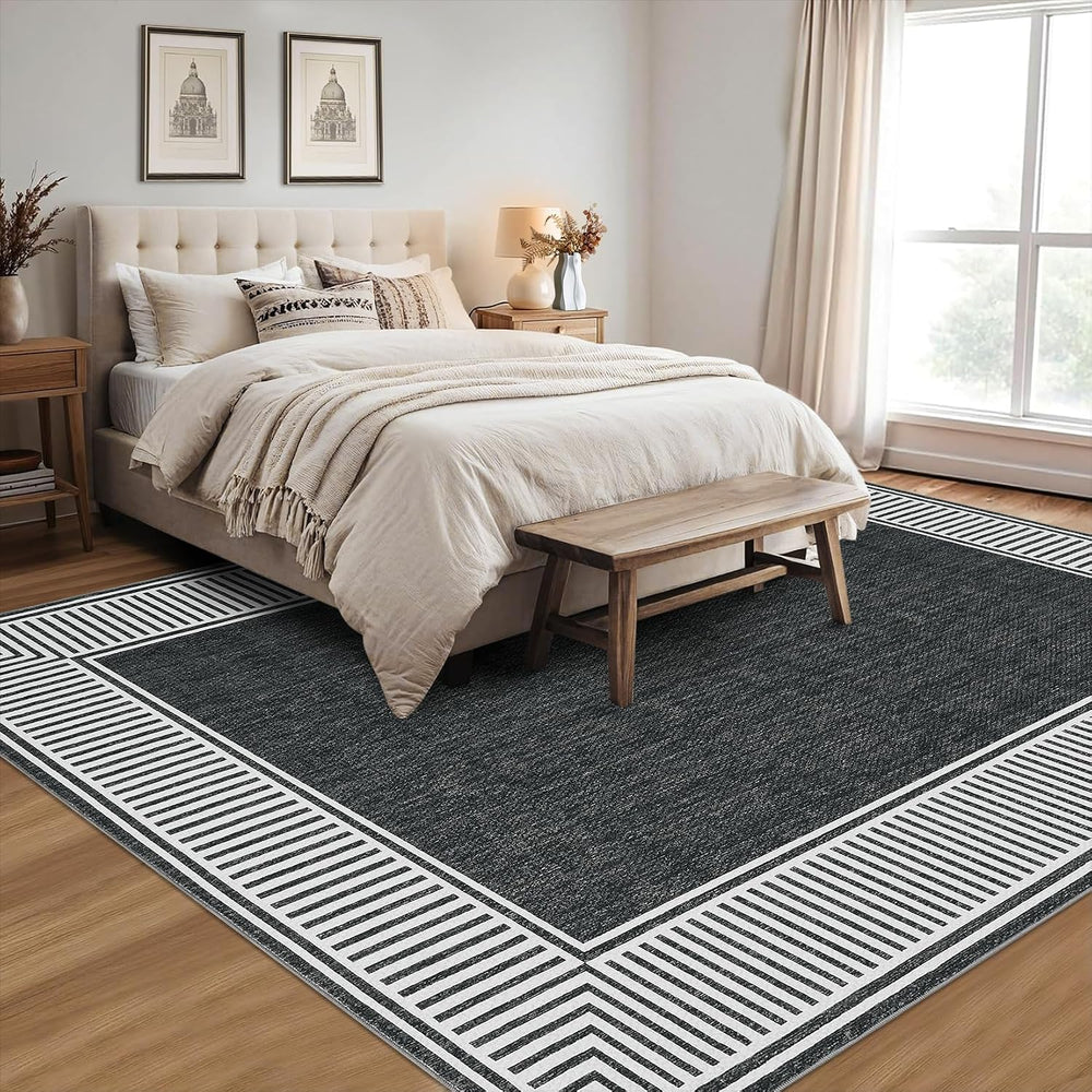 GarveeHome Washable Rug 5x7 for Bedroom Large Non Slip Living Room Rugs