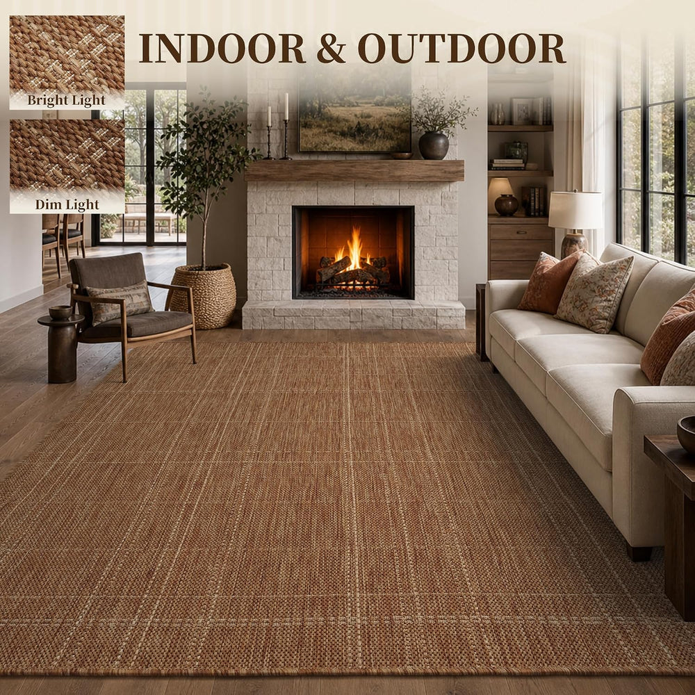 PADOOR-Outdoor Rug-Patio Rug 5x7 ft Polypropylene Indoor Outdoor Rugs Outdoor...