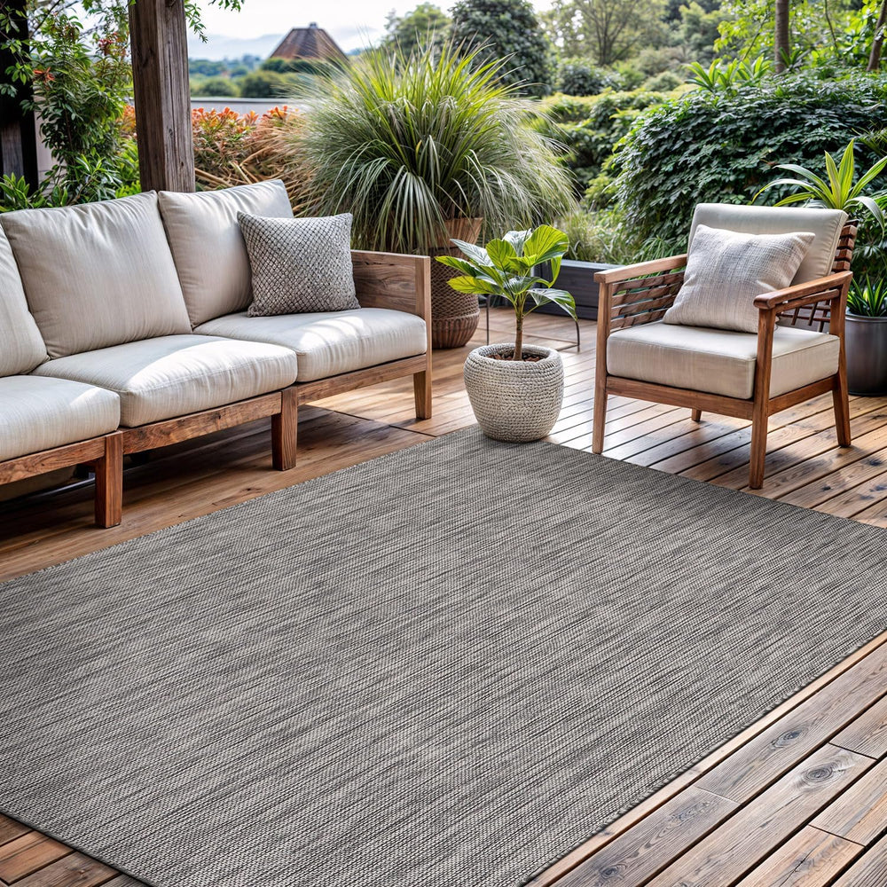 CAMILSON Outdoor Rug 6x9 Modern Area Rugs for Indoor and Outdoor Patios and P...