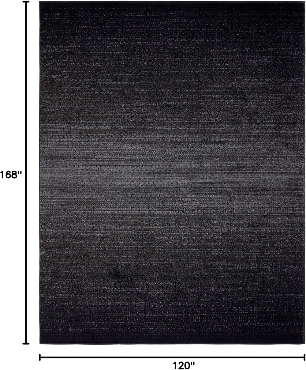 SAFAVIEH Adirondack Collection Area Rug - 10' x 14', Black & Grey...