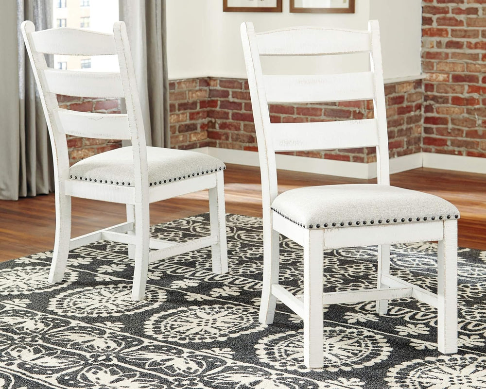 Signature Design by Ashley Valebeck Farmhouse Rectangular Extension Dining Ta...