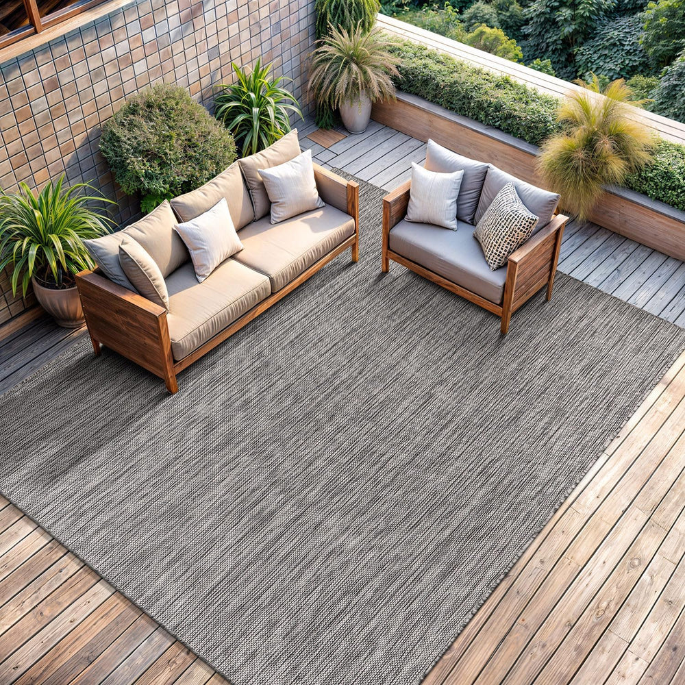 CAMILSON Outdoor Rug 6x9 Modern Area Rugs for Indoor and Outdoor Patios and P...