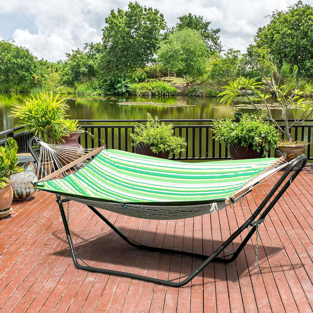 Giantex Universal 2 Person Hammock Stand Only, 450LBS Capacity
