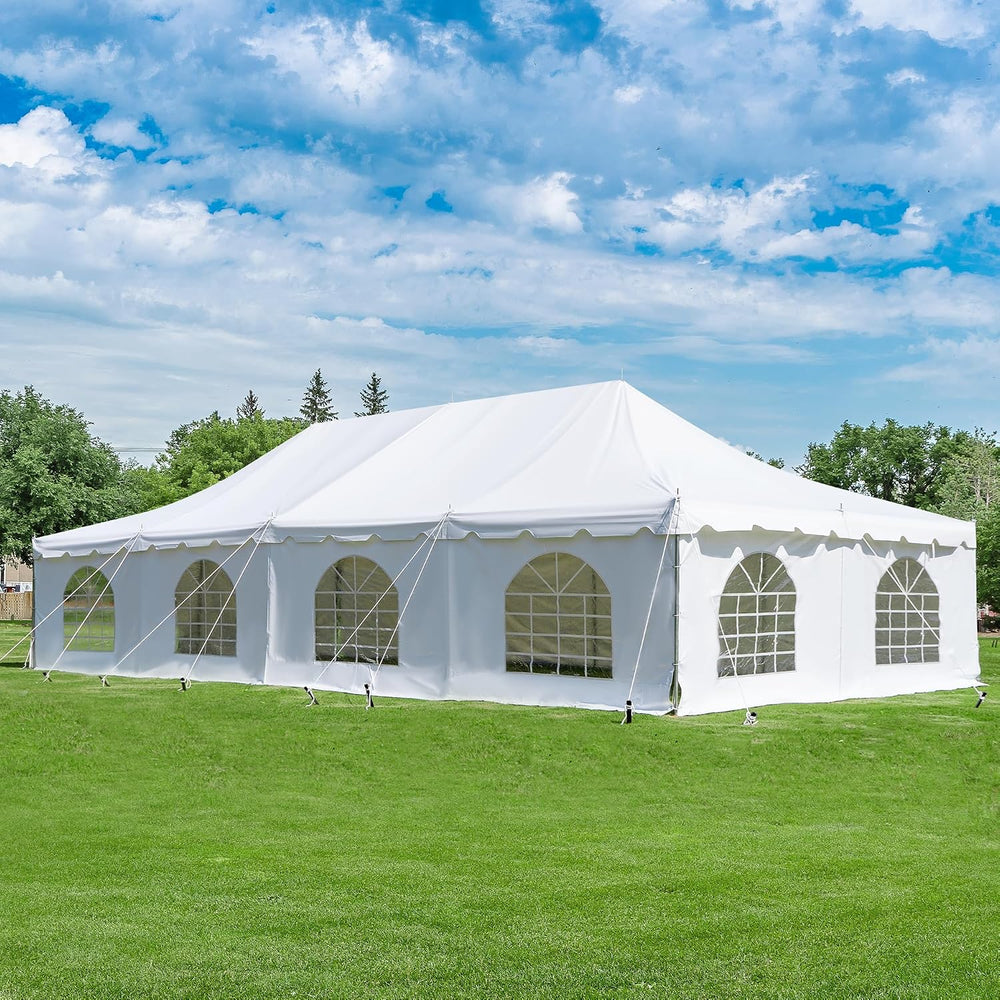 EROMMY 20x40FT Large Party Tent with Sidewalls, 2 Doors, Carry Bags, Heavy Du...