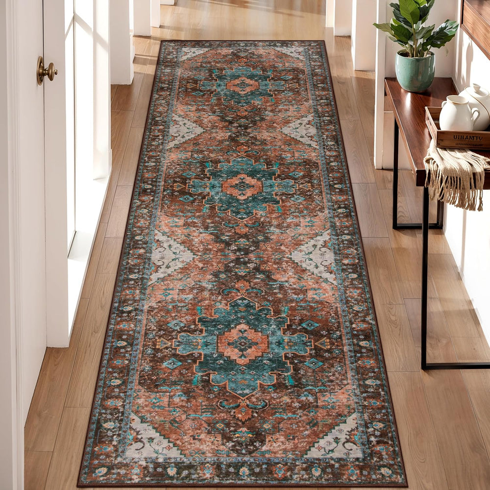 Ciicool Washable Runners for Hallways,2'6''x8' Long Kitchen R...