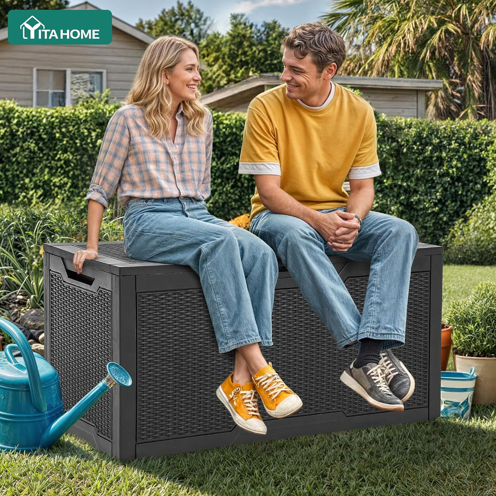 YITAHOME 100 Gallon Large Deck Box