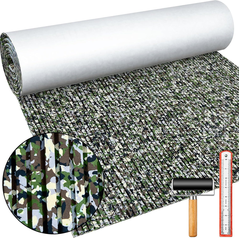 Tinideya Boat Flooring EVA Foam 118" x 47" Boat Decking Non Slip Ma...