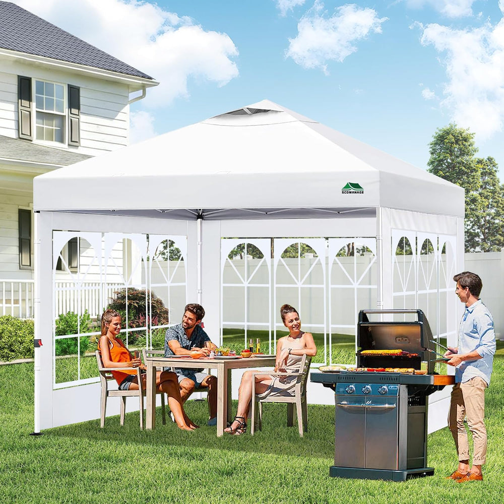 Church Window Canopy Sidewalls for 8x8 Pop Up Canopy