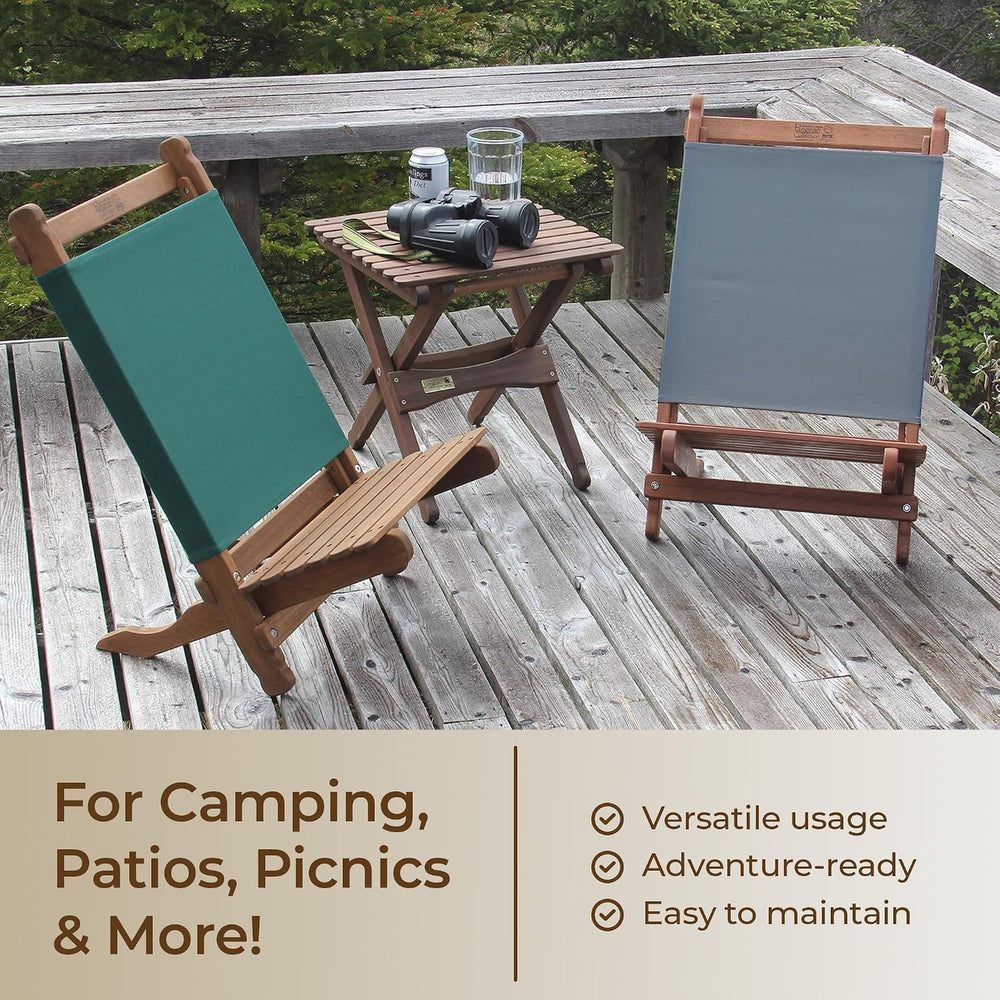 BYER OF MAINE Pangean Lounger Chair, and Beach Use in Granite, Portable