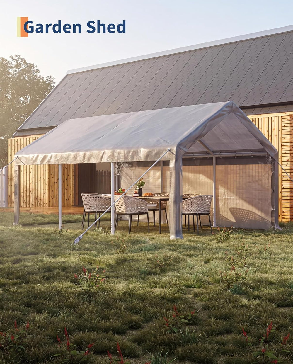 GarveeLife 10x20 Car Port Portable Garage