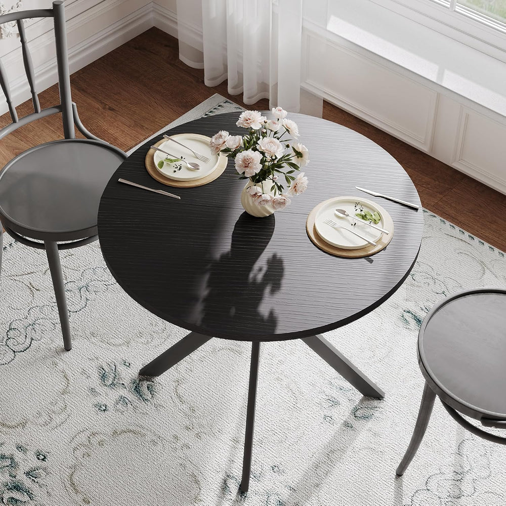 ChooChoo 31.5 Inch Round Dining Table for 2