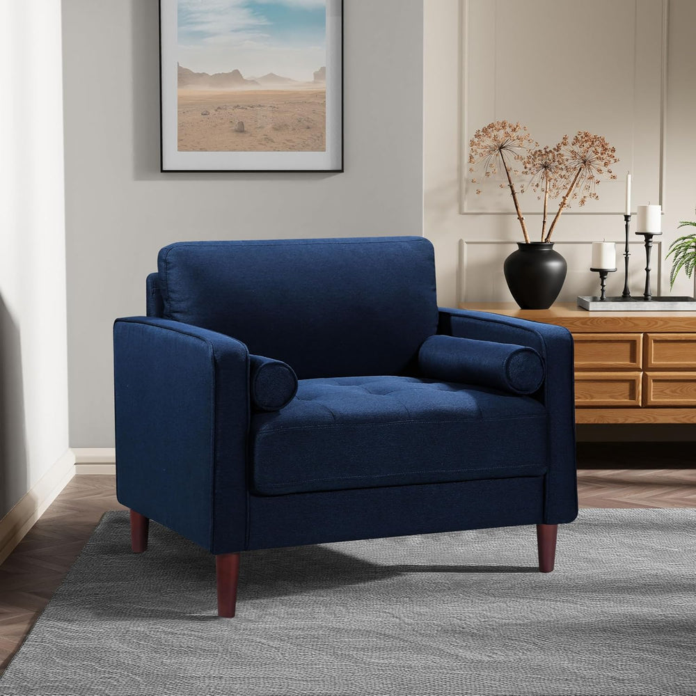 Studio Living® Lexington 39.4" Arm Chair, Mid-Century Modern, Pocket Coi...