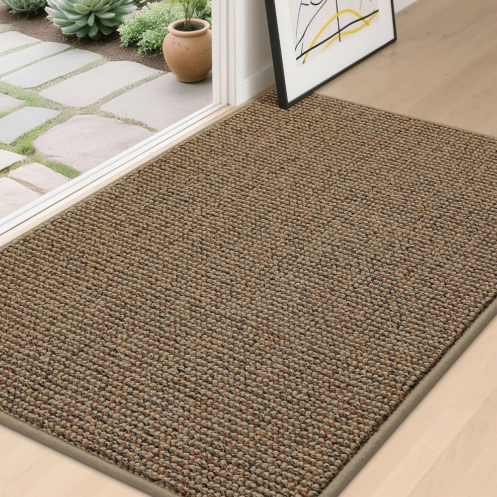 BEQHAUSE Dirt Trapper Door Mat 32" x 48", Non-Slip Washable Doormat...