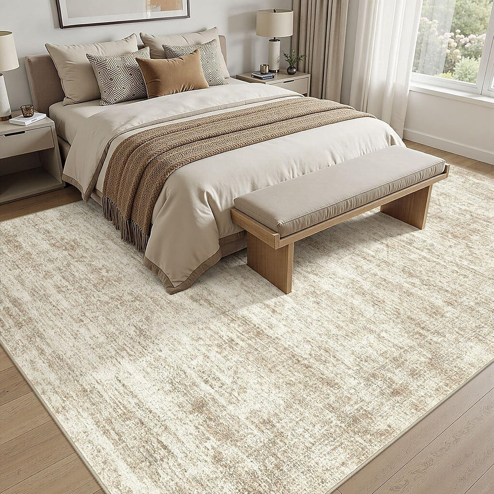 cotiled 10x12 Area Rugs Abstract Distressed Washable Large Living Room Rug