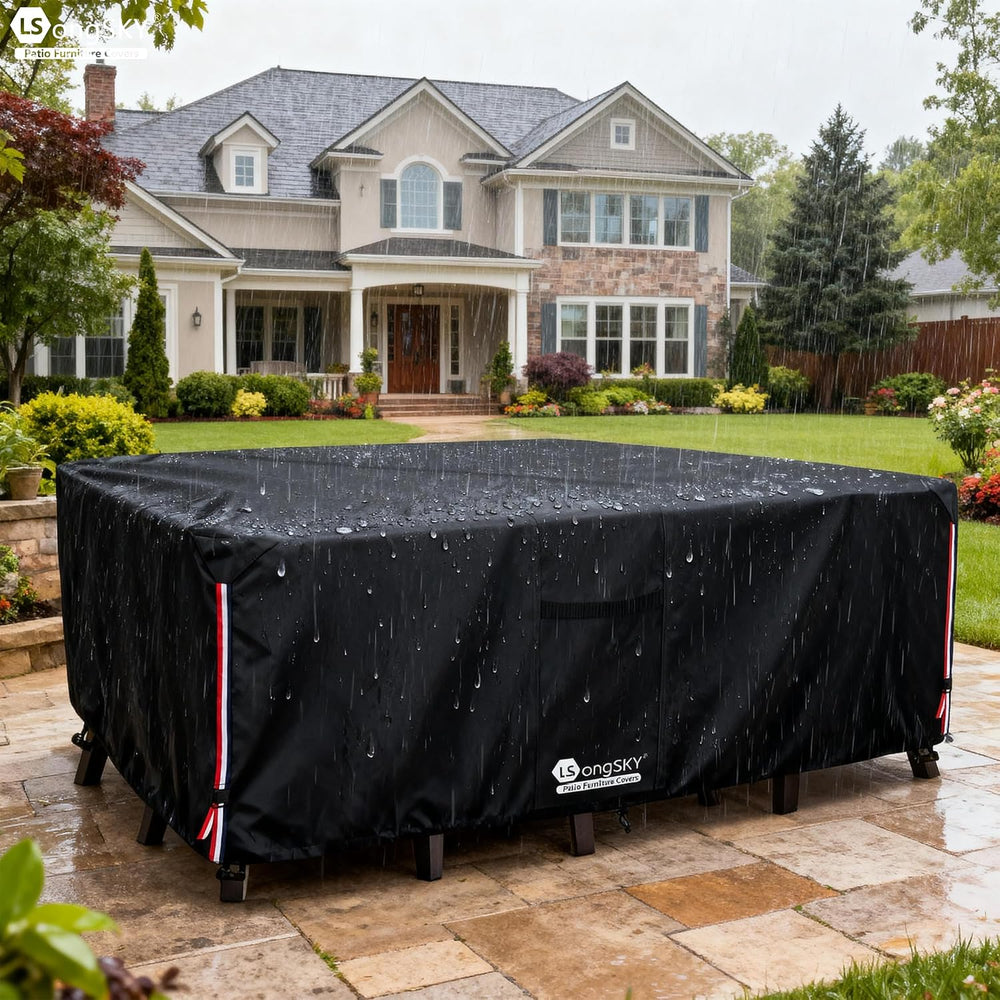 Outdoor Furniture Covers Waterproof,600D Heavy Duty Patio Furniture Covers fo...