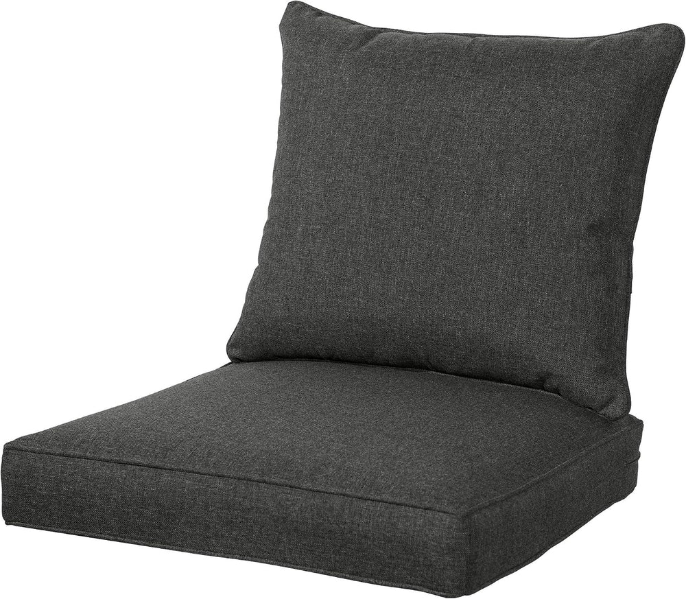 QILLOWAY Polyester Outdoor Chair Cushion Set,Outdoor Cushions for Patio Furni...