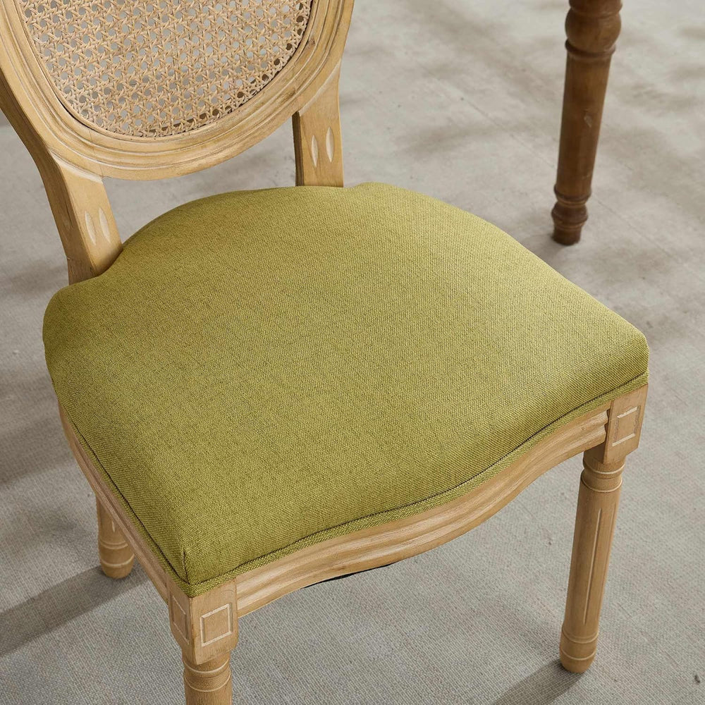 SoarFlash French Dining Chairs Set of 2, Vantage Dining Chair with Round Back...