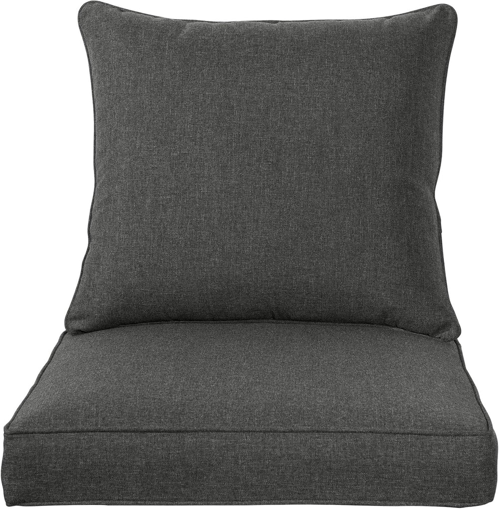 QILLOWAY Polyester Outdoor Chair Cushion Set,Outdoor Cushions for Patio Furni...