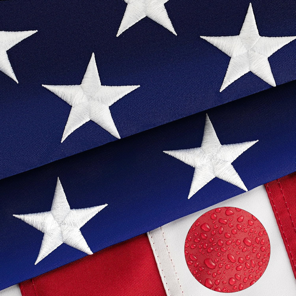 High Wind American Flag for Outdoor 30x50 Ft - Heavy Duty Allegiance US Flag ...