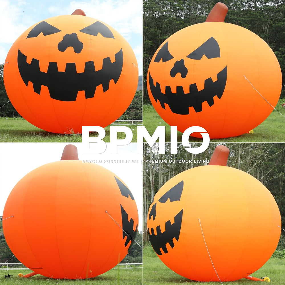 Giant 27Ft Halloween Inflatables Pumpkin Decorations with Blower