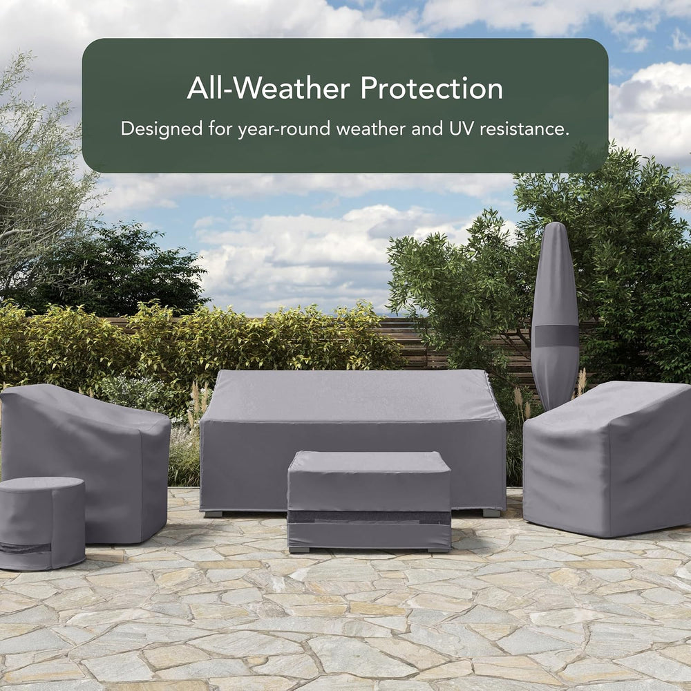 Covermates Elite Deck Box Cover, Polyester, 40W x 28D x 22H, Charcoal