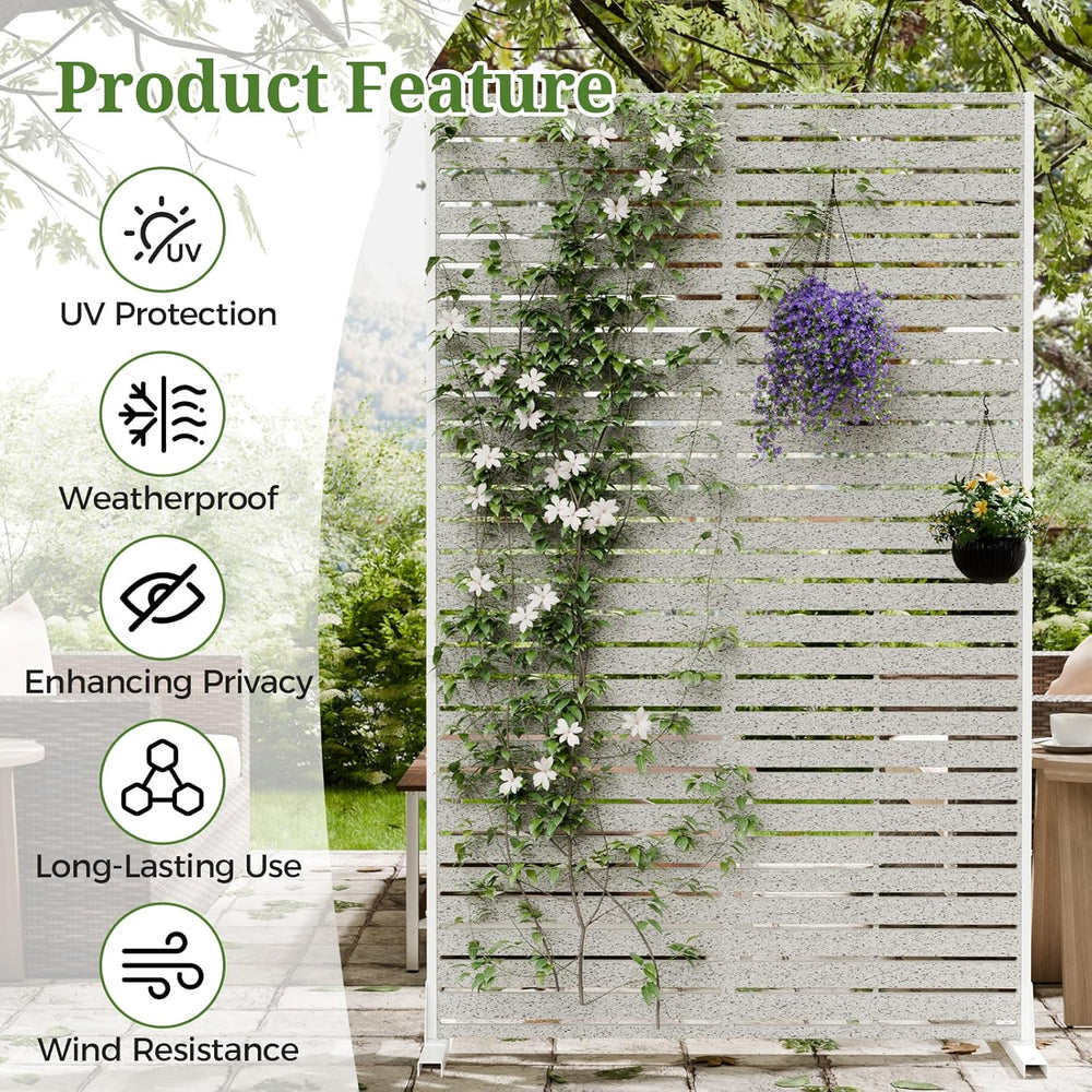 72" Privacy Screen Outdoor Privacy Fence Panel for Patio