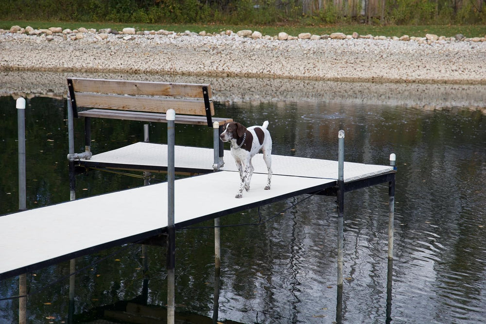 Interlocking Dock Decking Panels, 1' x 4'