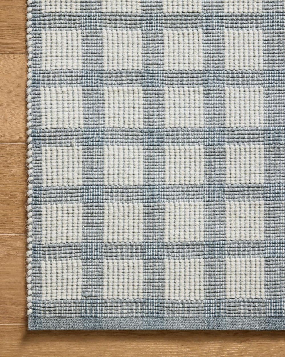 Loloi Magnolia Home Ryder Blue/Ivory 9'-3" x 13' Area Rug