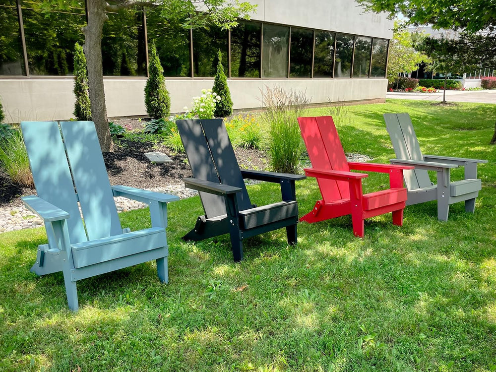 Folding Adirondack Resin Chairs Patio Chairs Lawn Chair Outdoor Adirondack Ch...