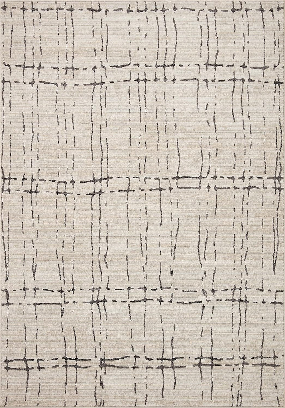 Loloi Darby Sand/Dk. Grey 7'-10" x 10' Area Rug